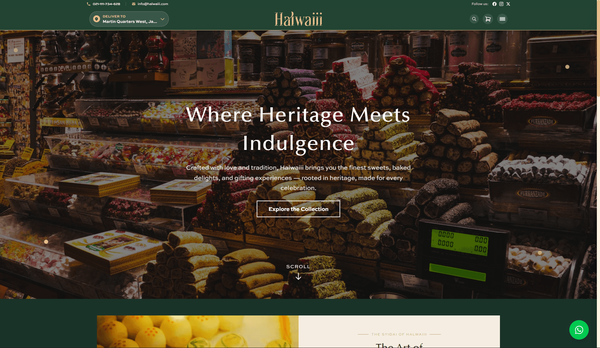 Halwaiii - Premium Sweets