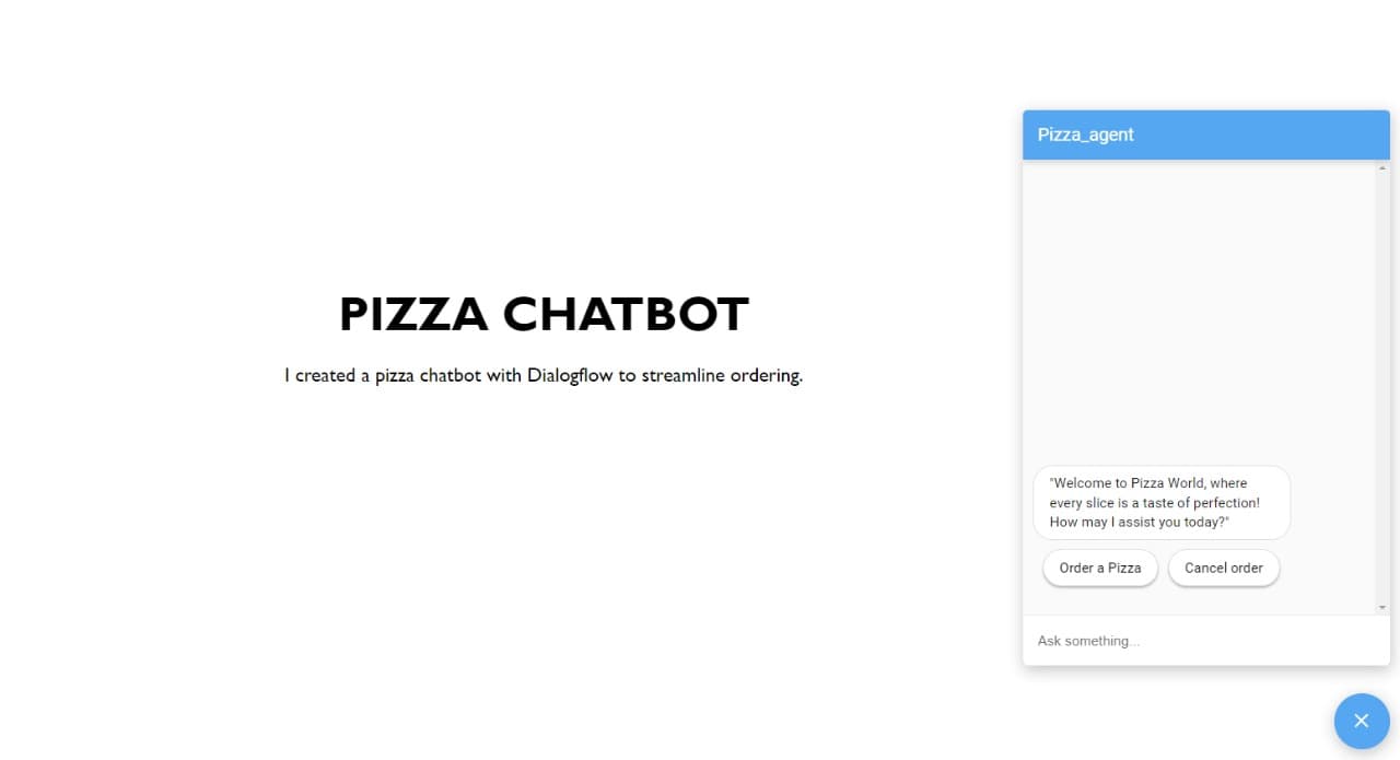 Pizza Ordering Chatbot